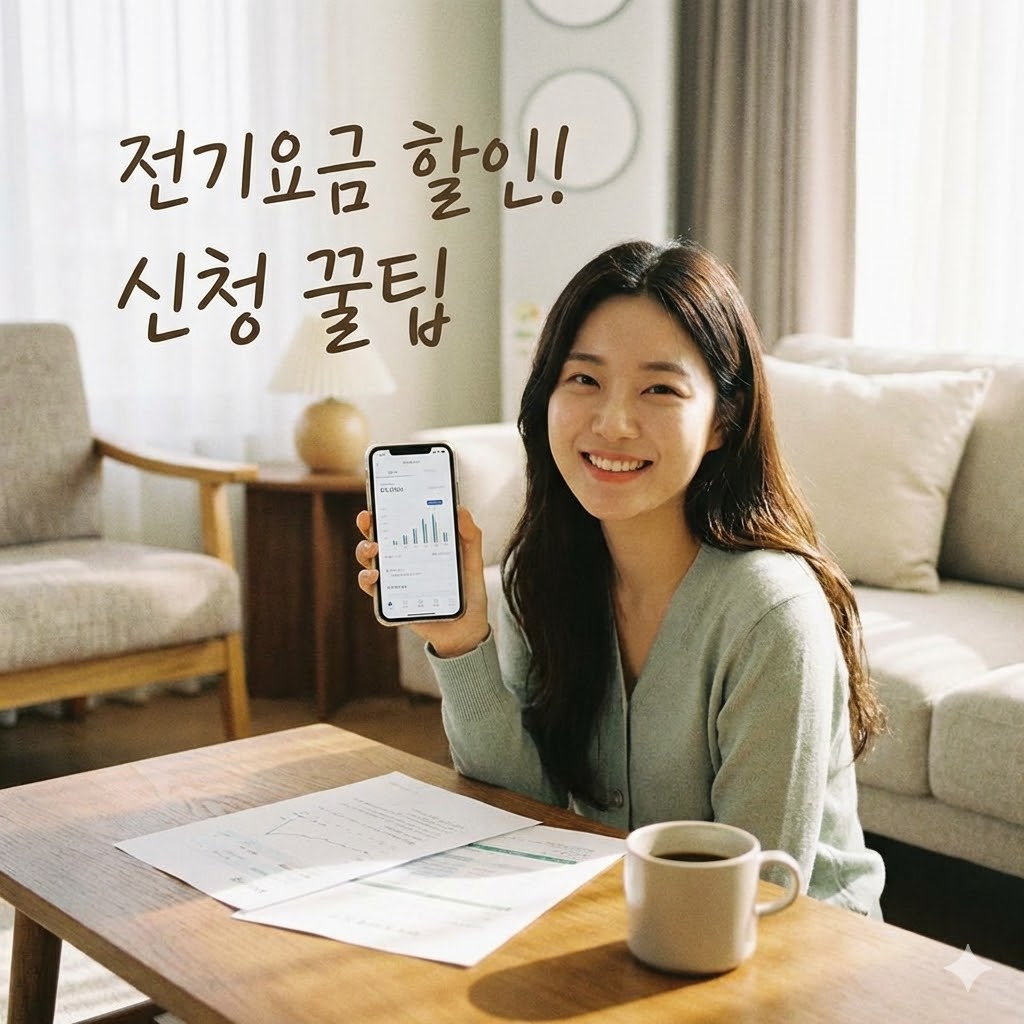 전기요금 할인 제도와 신청 방법