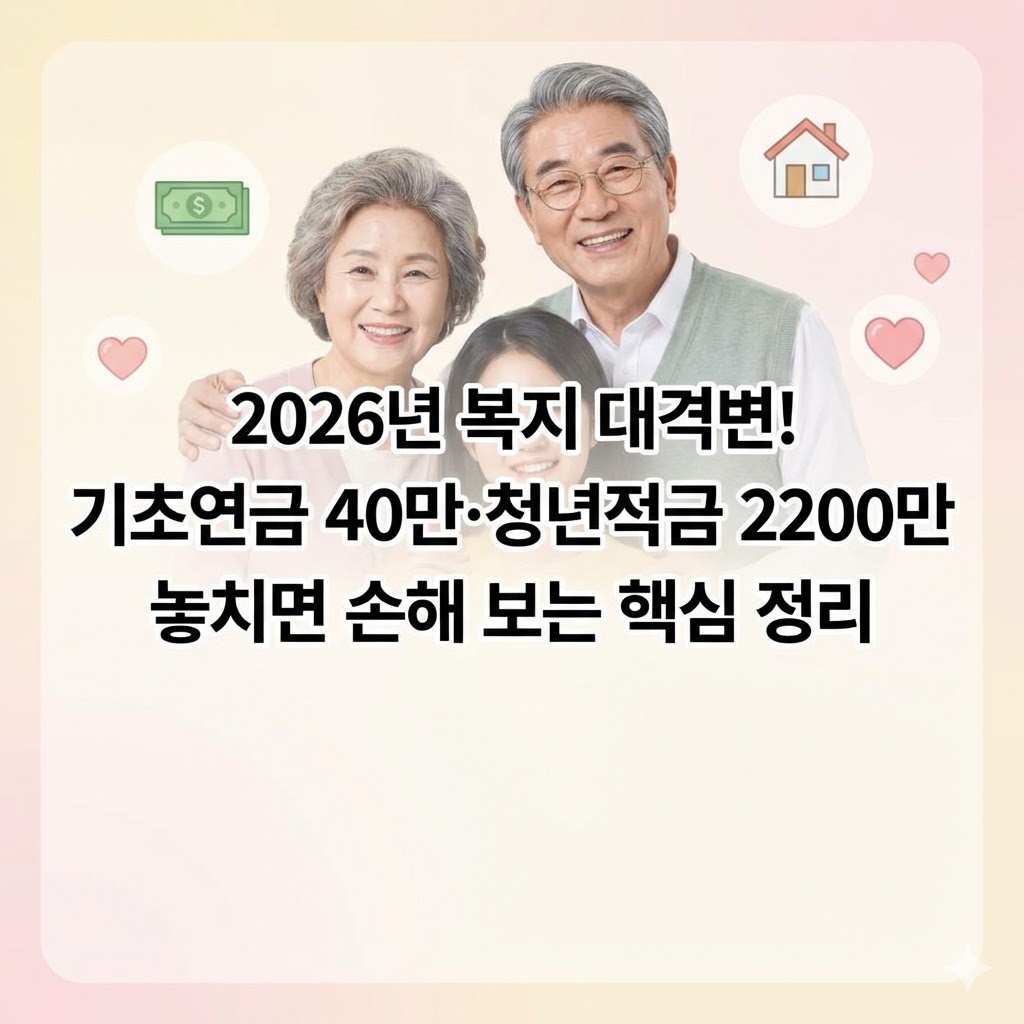 올해 달라지는 복지 정책 정리