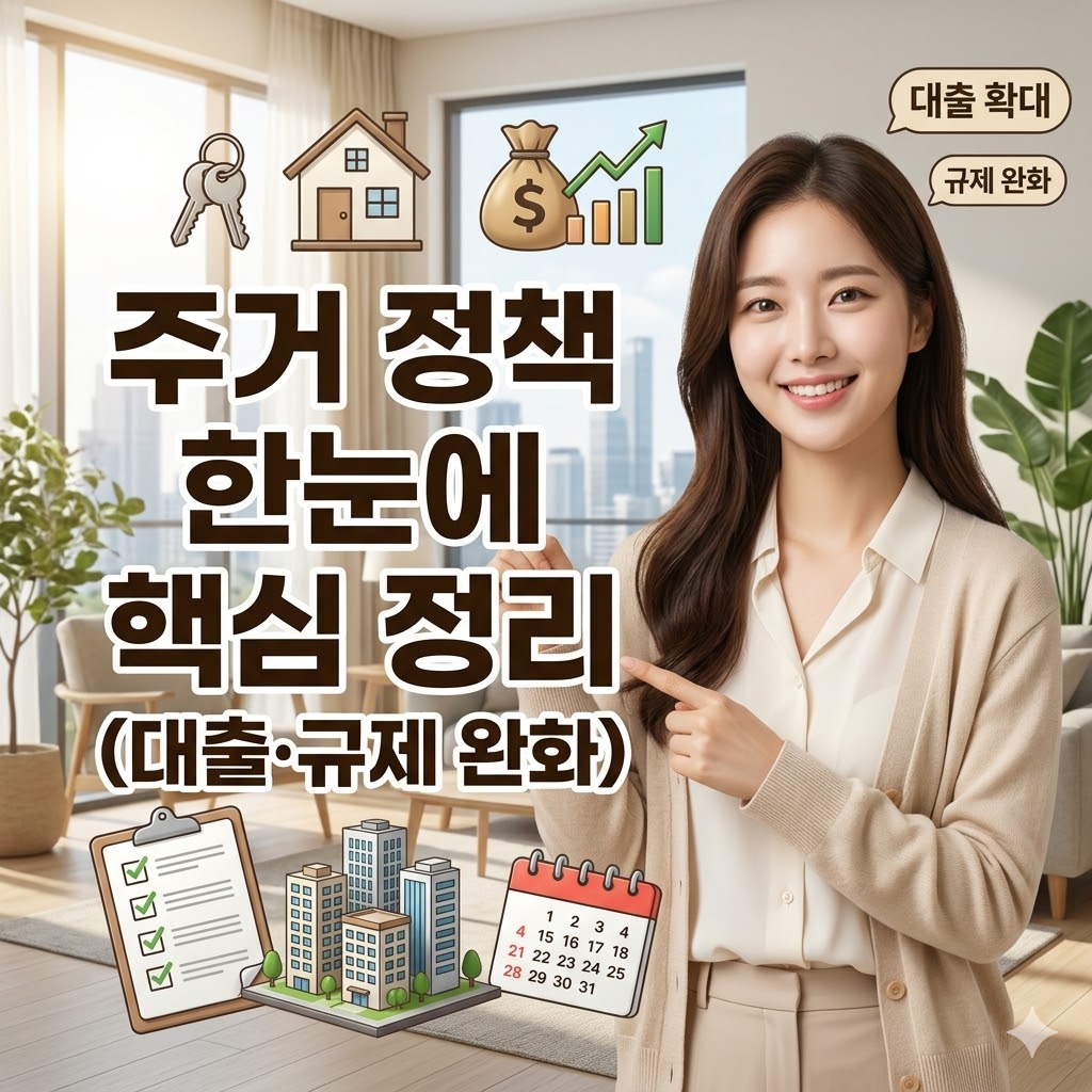 주거 정책 변화 정리