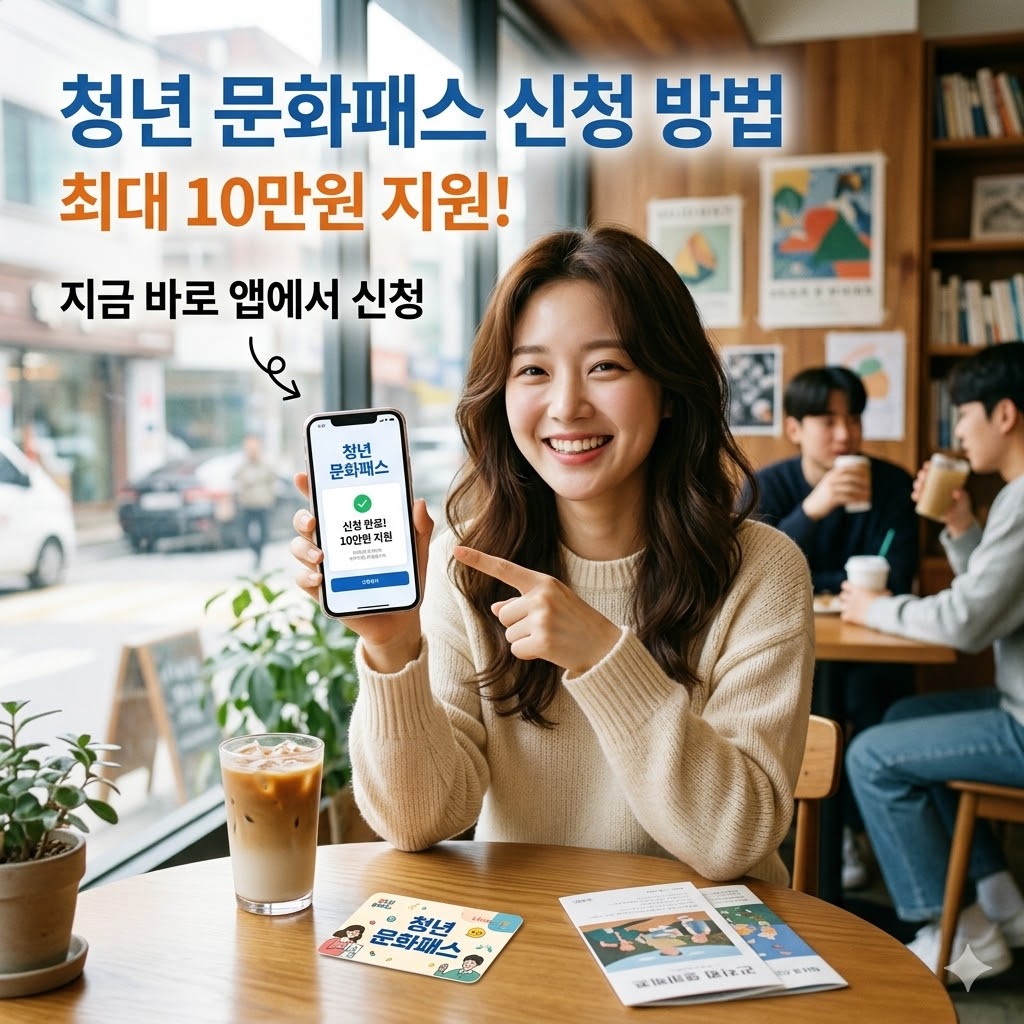 청년 문화패스 신청 방법