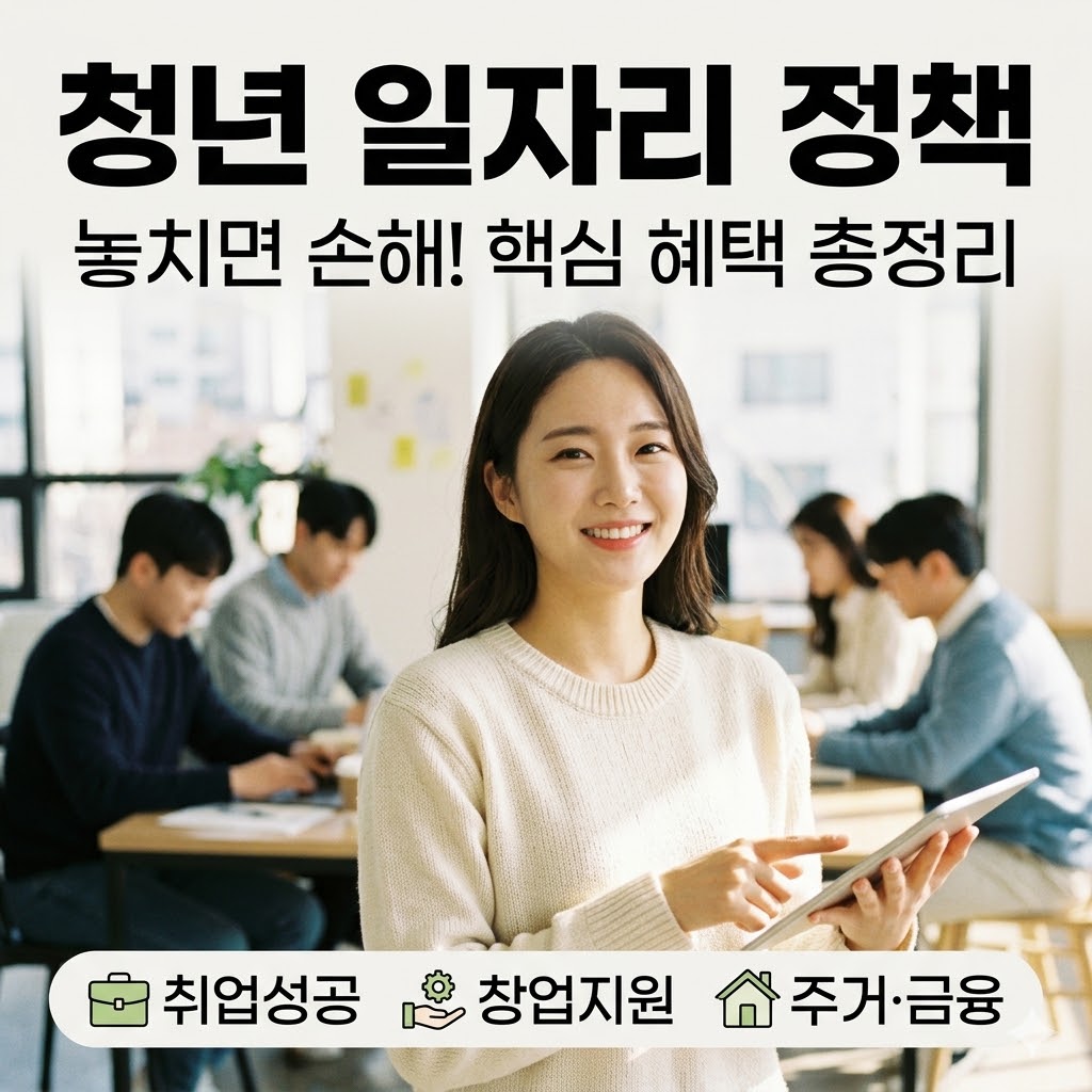 청년 일자리 정책 총정리