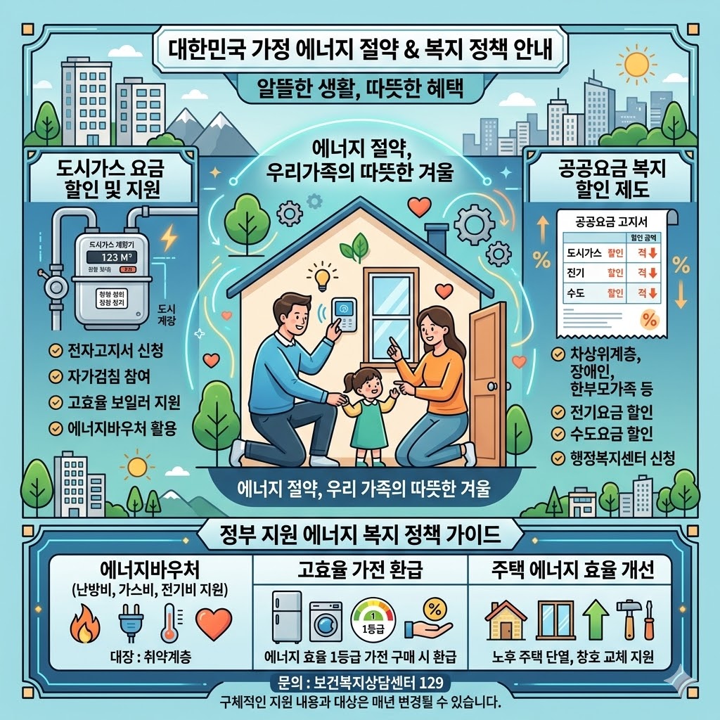 도시가스 요금 할인 제도란