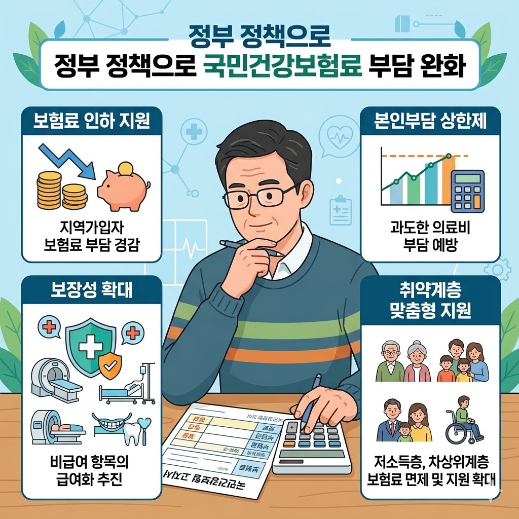 건강보험료 감면 유형