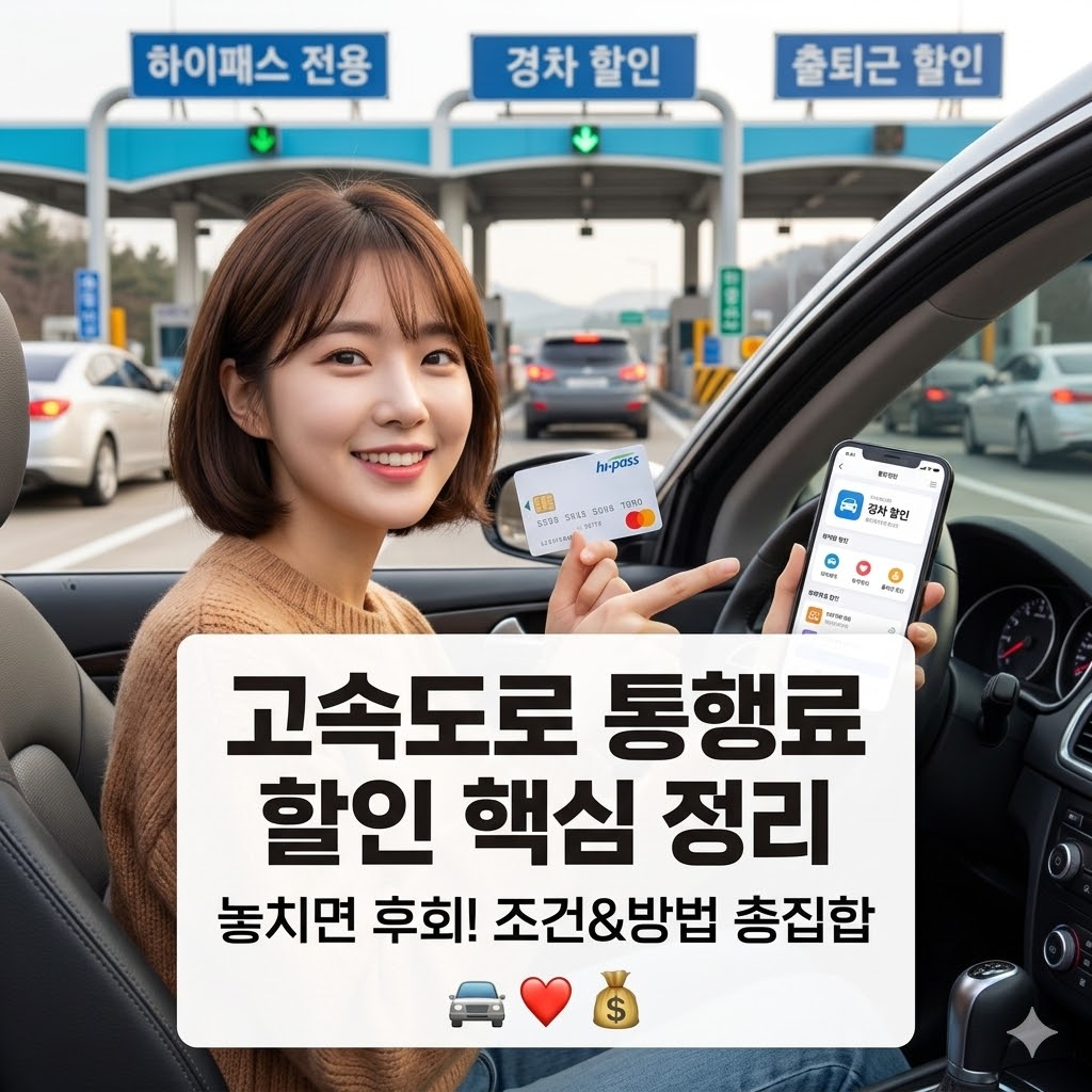 고속도로 통행료 할인 제도 총정리