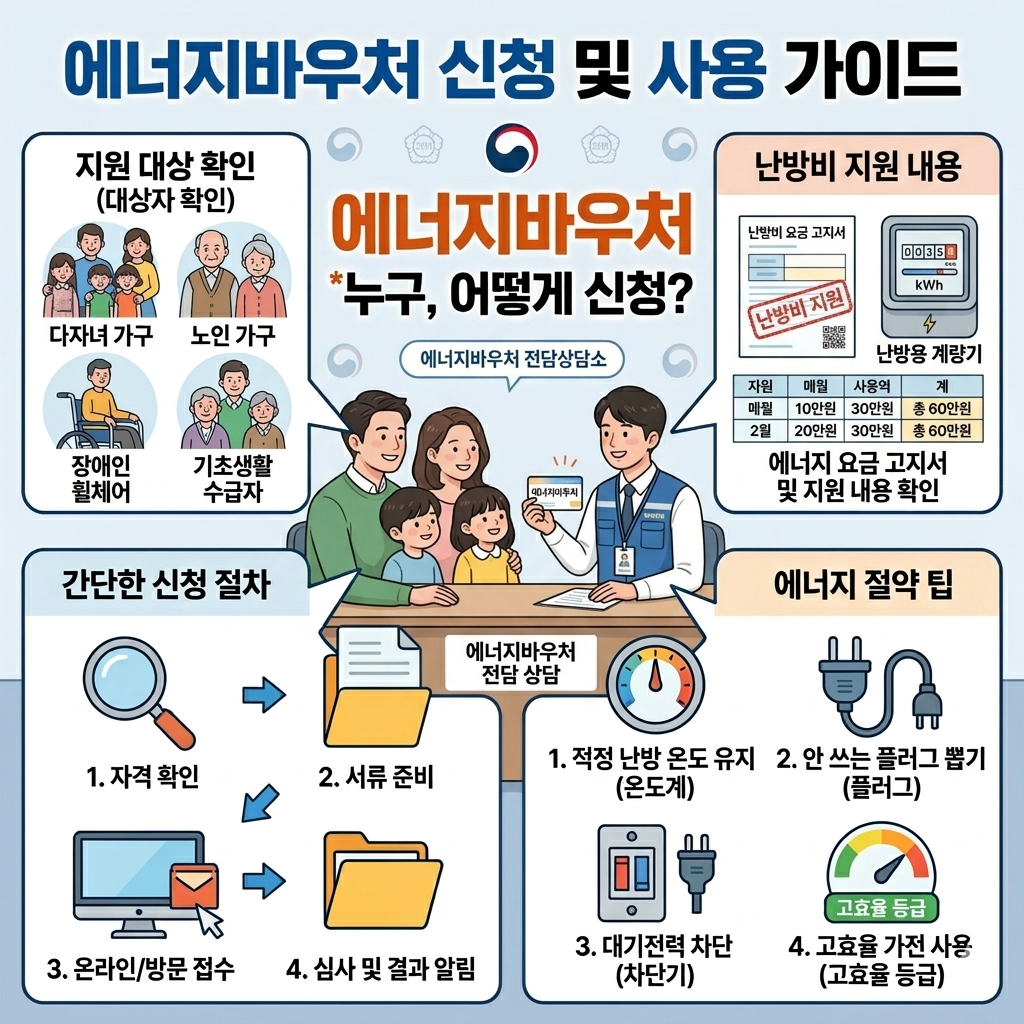 에너지바우처 신청 방법