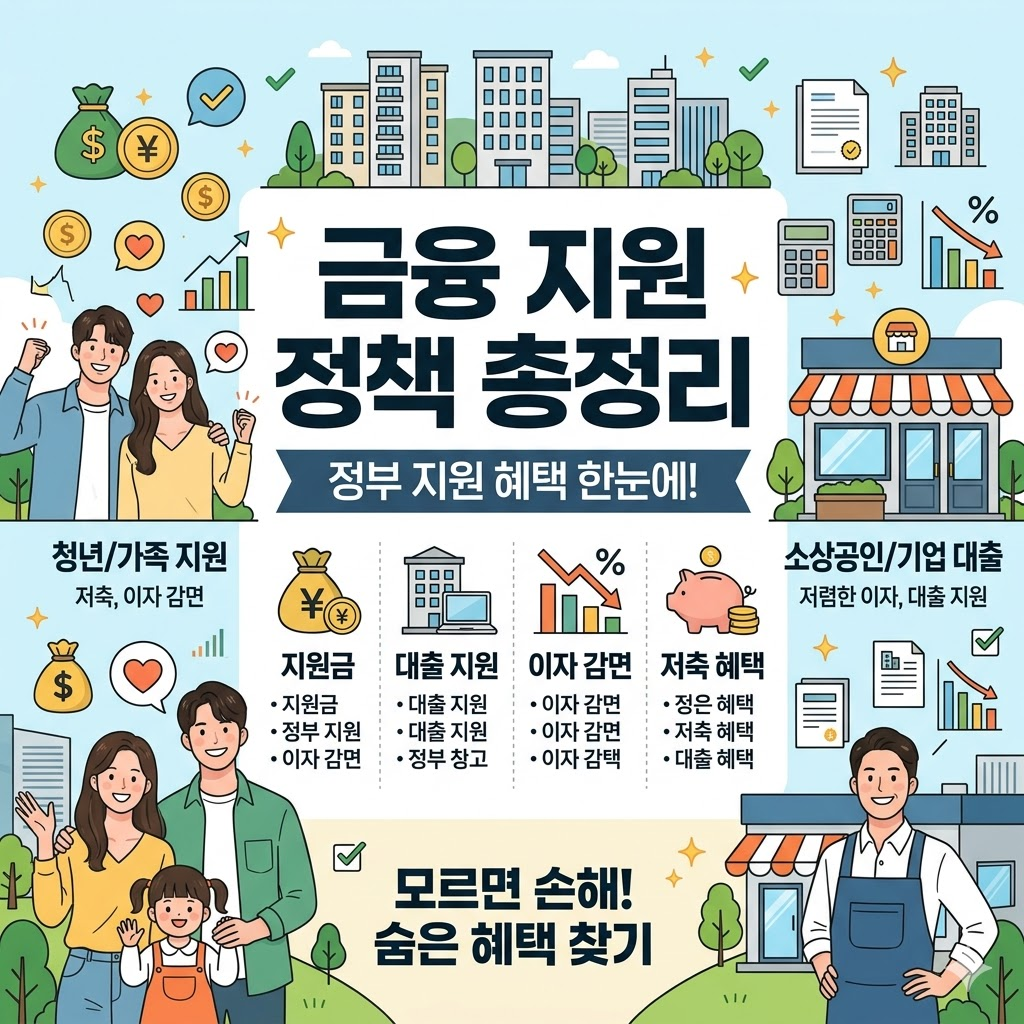 금융 지원 정책 총정리