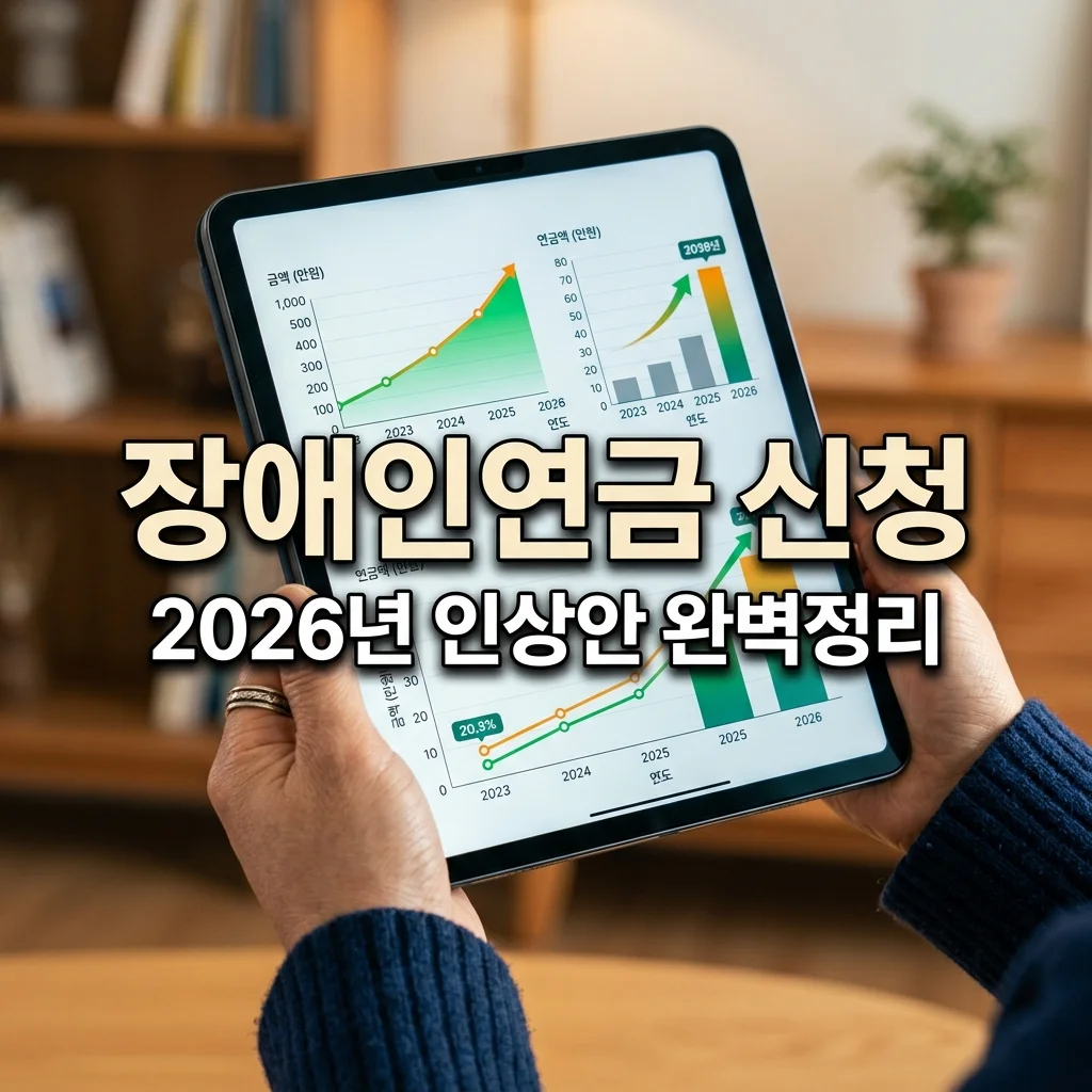 2026년 장애인연금 신청방법 및 자격 조건: 월 최대 43만원 받는 법