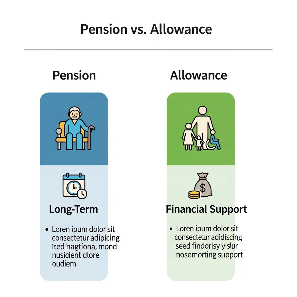 장애인연금 vs 장애수당, 어떻게 다른가요?