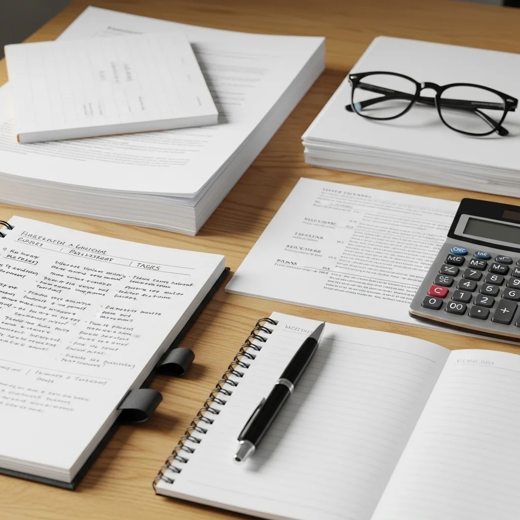 신청 전 필수 준비물 체크리스트