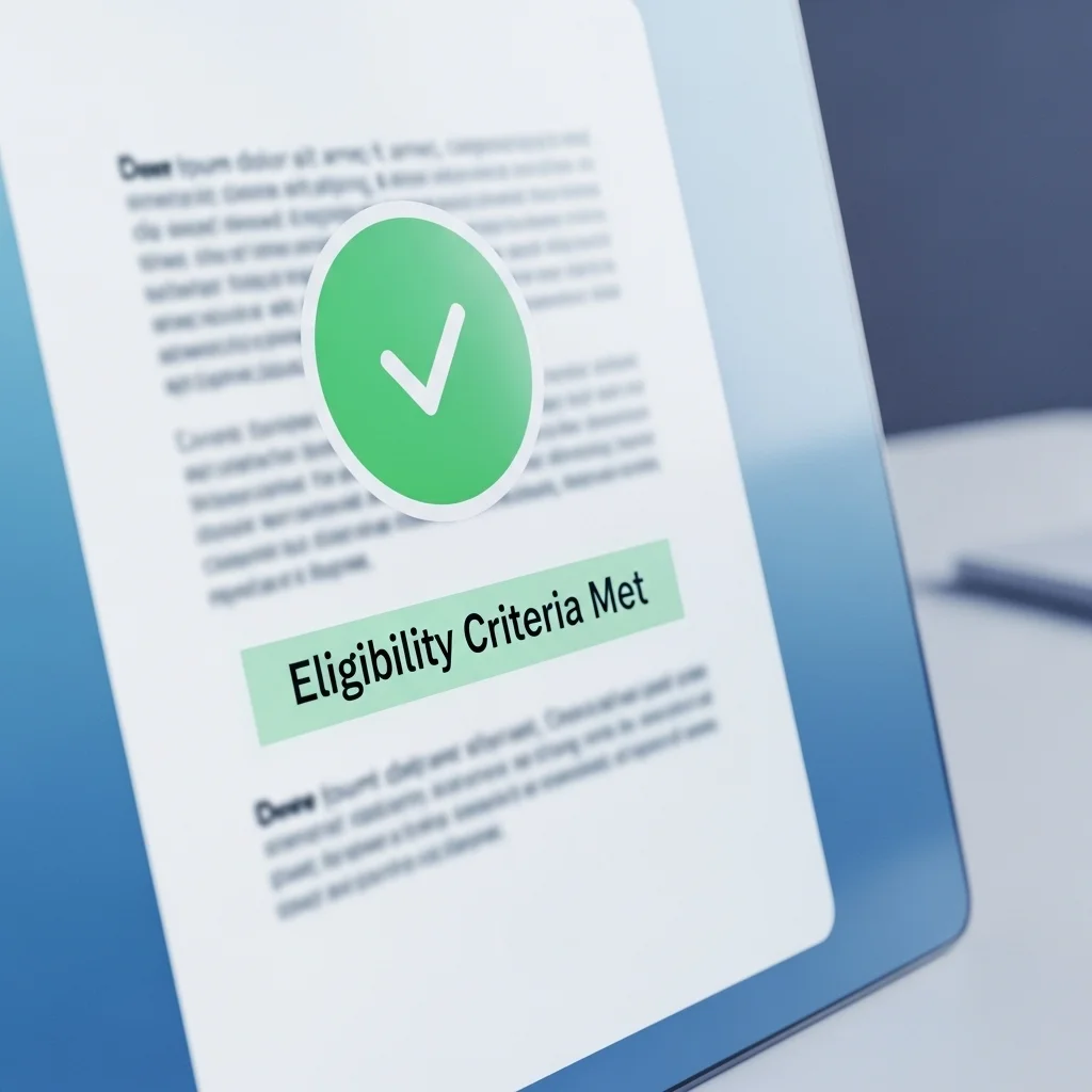 신청 자격 및 소득 기준 확인하기