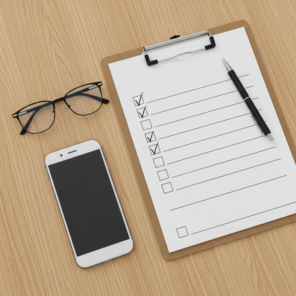 미리 챙기세요! 신청 필수 서류 체크리스트