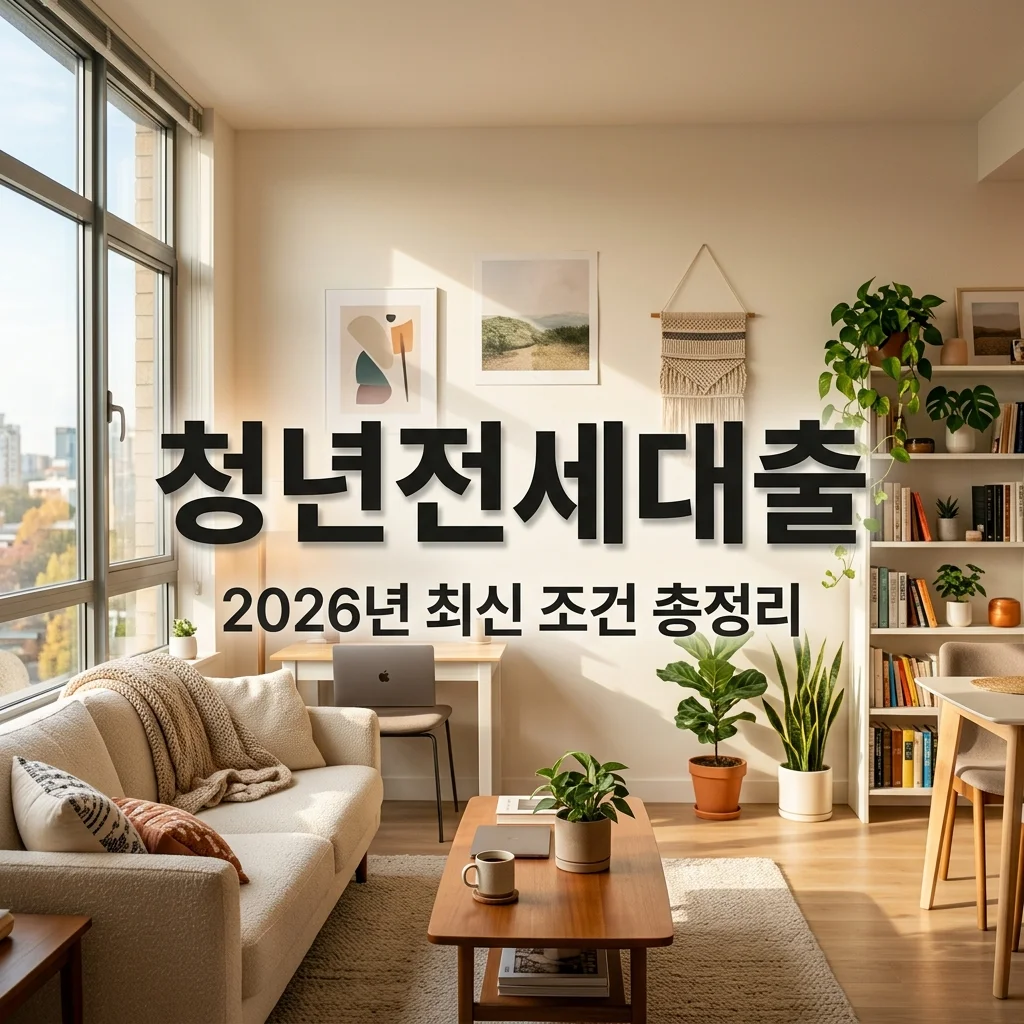 청년 전세자금 대출 조건 2026 총정리: 한도 금리 신청방법 완벽 가이드