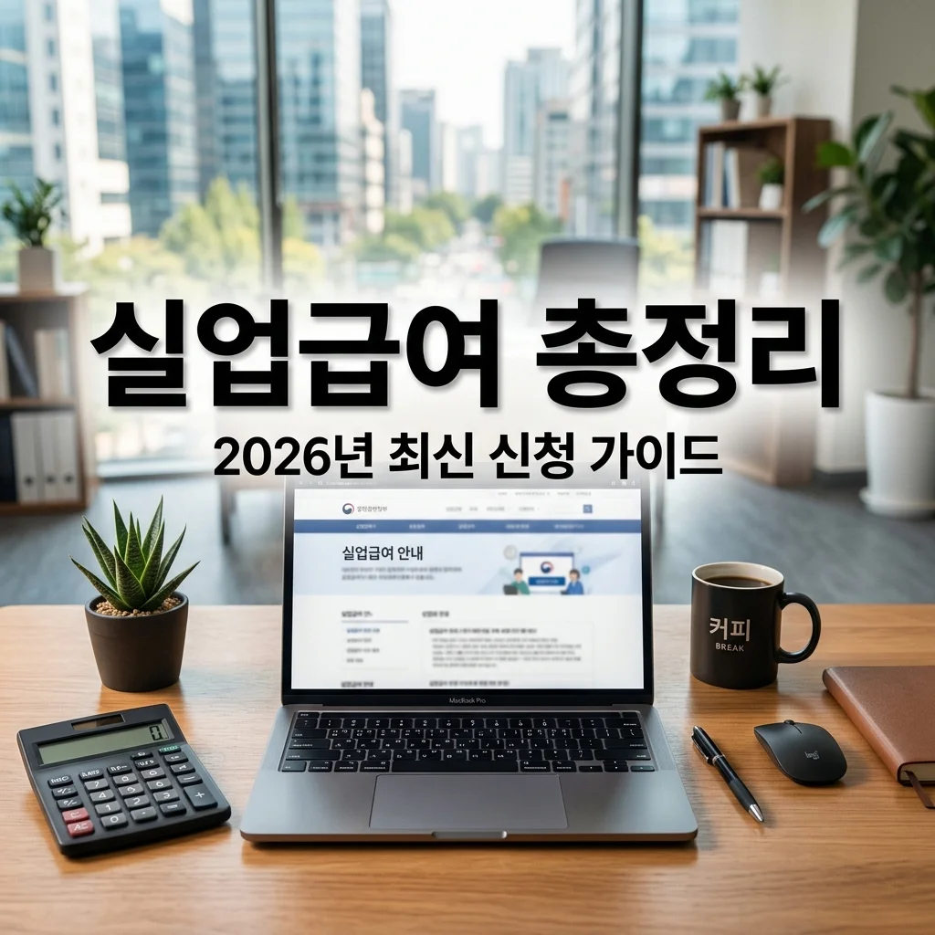 2026 실업급여 신청 방법 및 지급 조건 총정리 (자진퇴사·금액)