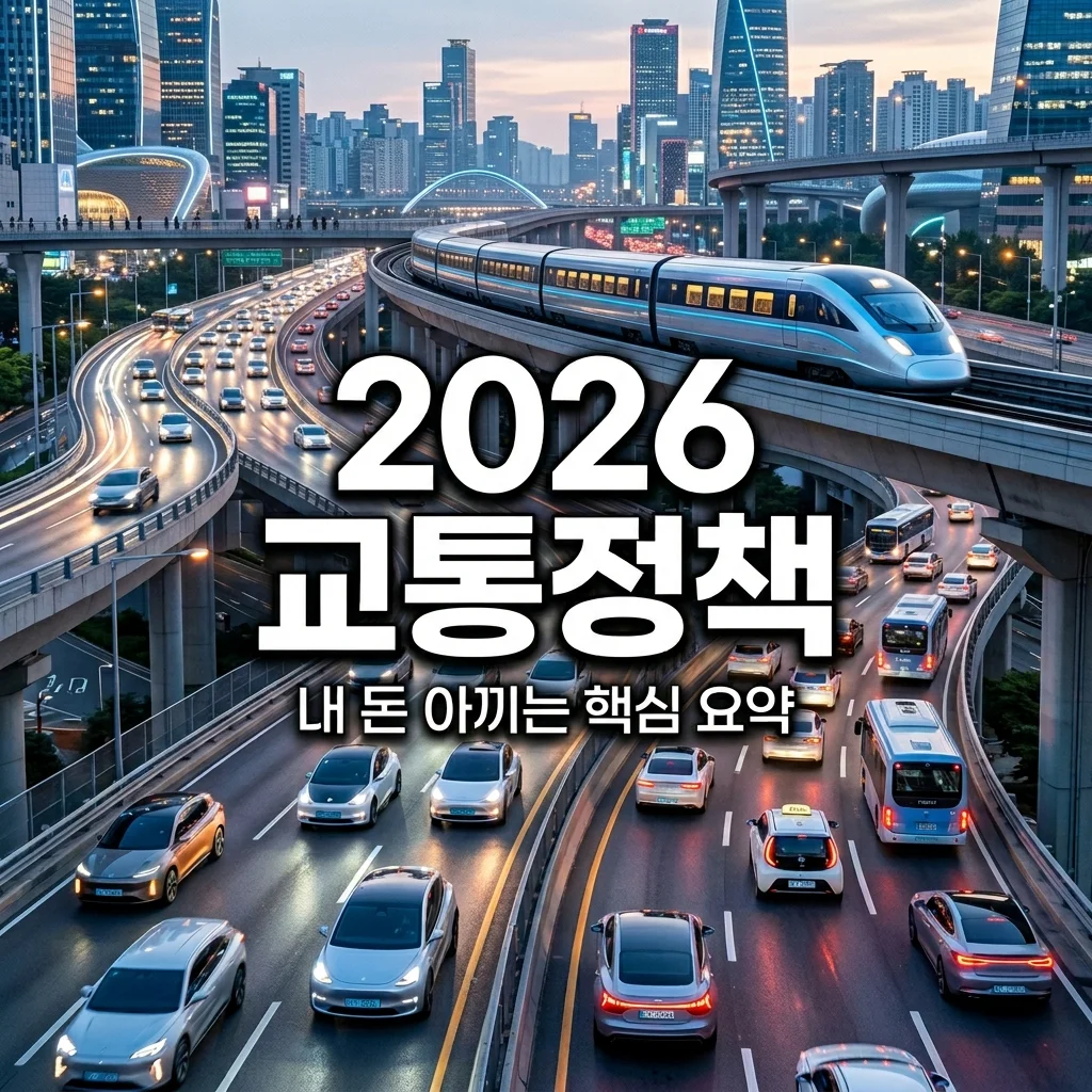 2026 교통 정책 변화 총정리: K-패스 혜택부터 전기차·개소세까지