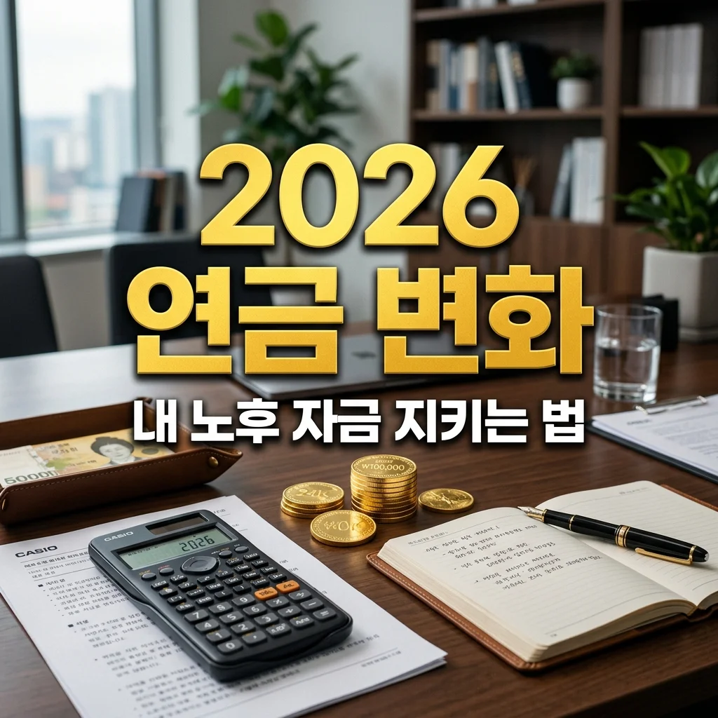 2026 연금 제도 변화 총정리! 국민·퇴직·주택연금 혜택 챙기는 법