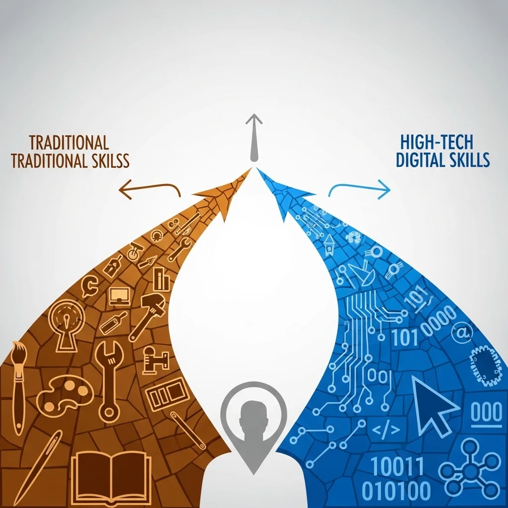 취업 역량을 키우는 두 가지 핵심 루트