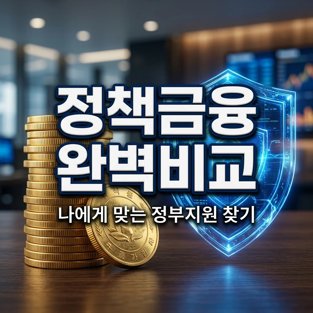 정책금융 상품 비교 총정리: 정부지원 대출 vs 일반 대출 차이점과 활용법