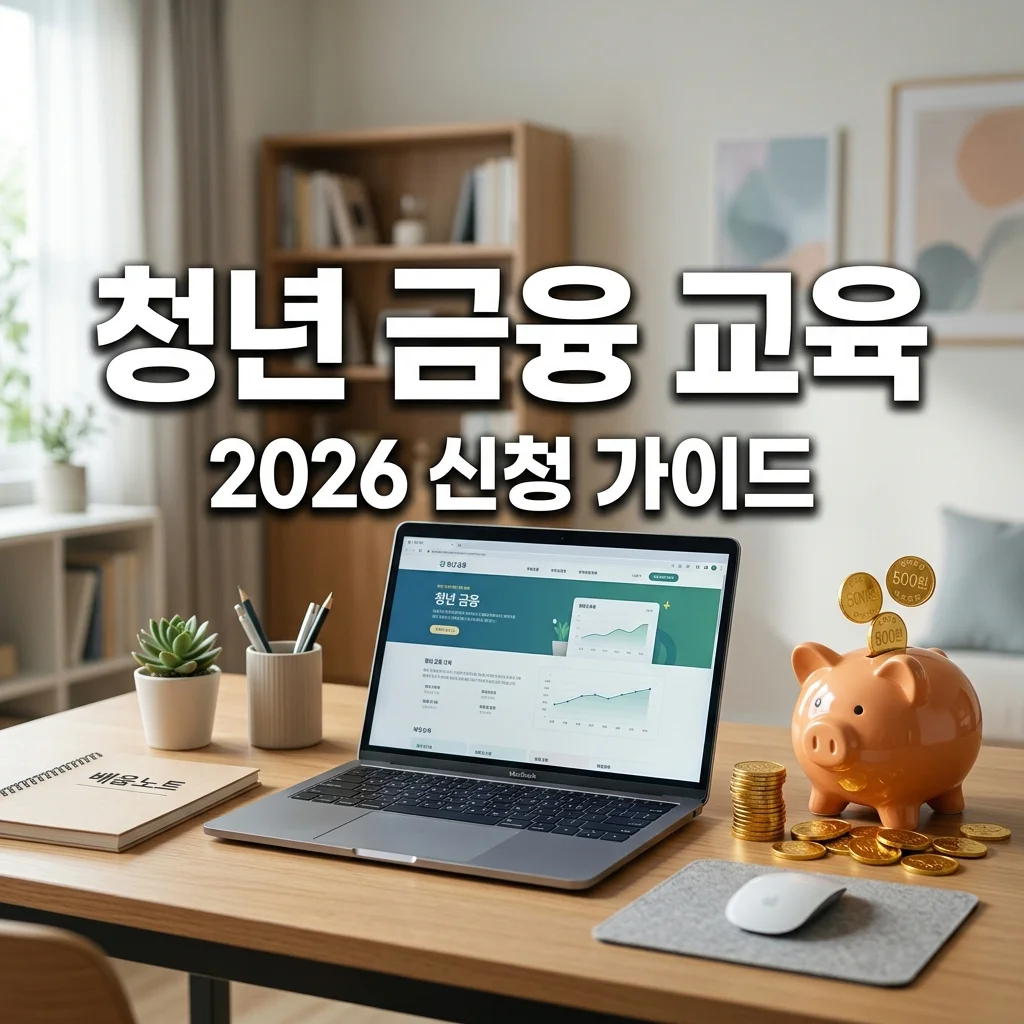 청년 금융 교육 프로그램 신청 방법 및 2026년 혜택 총정리
