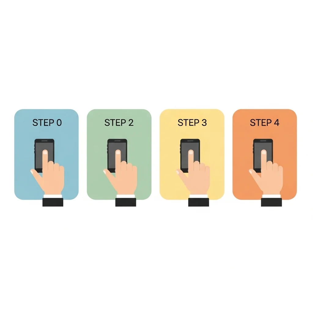 숨은 지원금 찾기 신청 절차 4단계