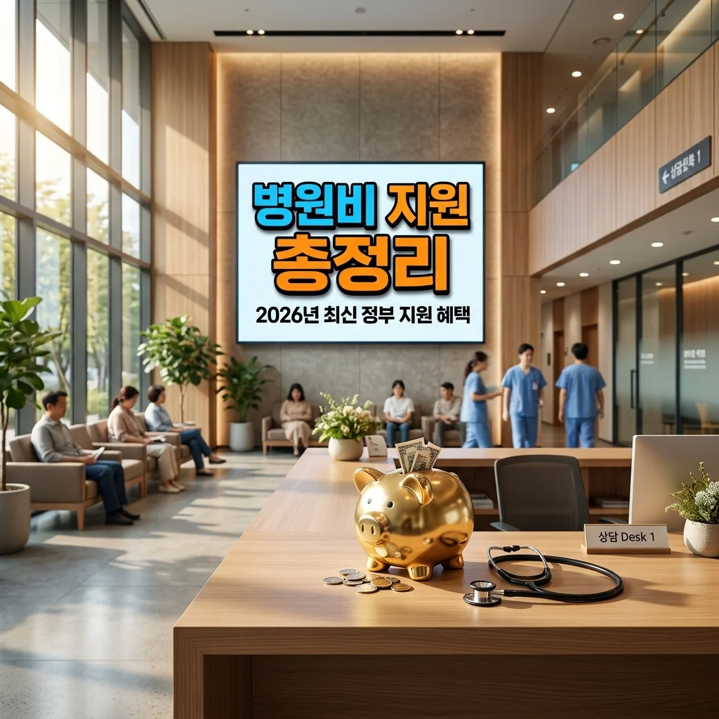 병원비 지원 제도 총정리: 2026년 최대 300만원 혜택 신청법