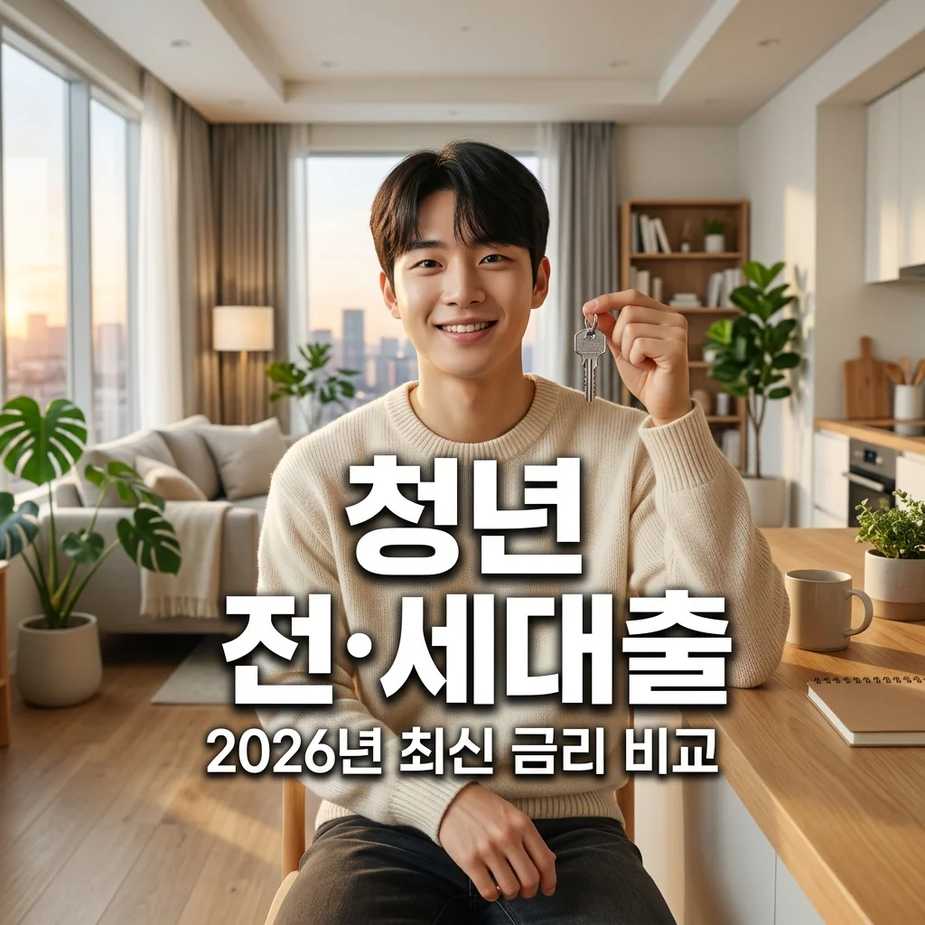 청년 전세대출 조건 금리 비교 2026 총정리 | 버팀목 vs 은행 대출