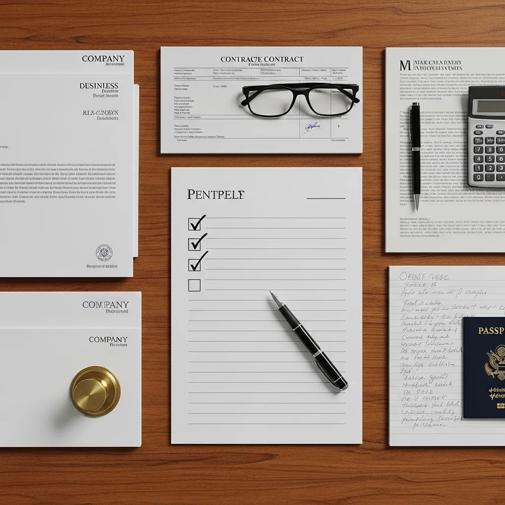 방문 전 챙겨야 할 필수 서류 리스트