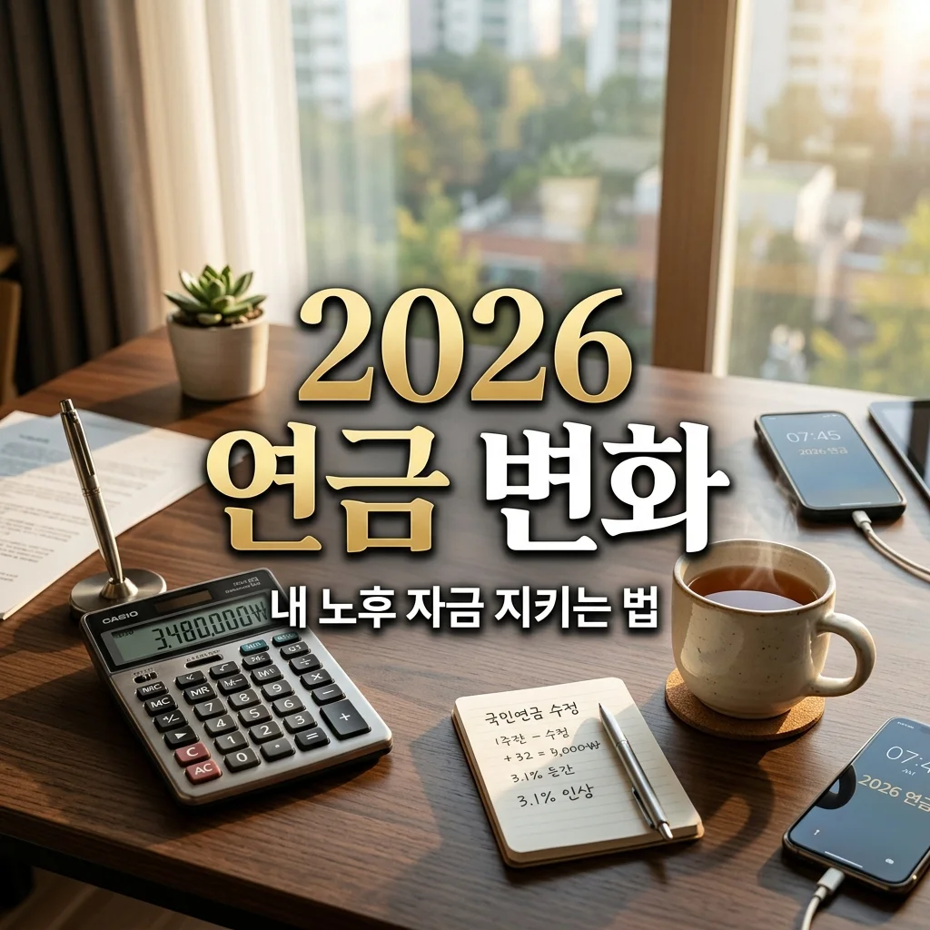 2026년 연금 제도 변화 총정리: 퇴직·국민·주택연금 달라지는 점