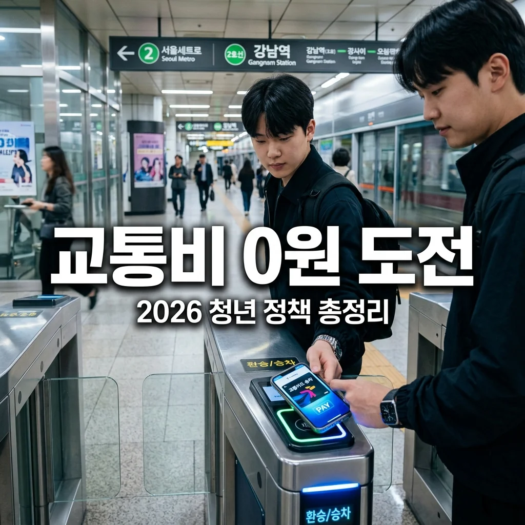 2026 청년 교통비 지원 정책 총정리: K-패스부터 기후동행카드까지