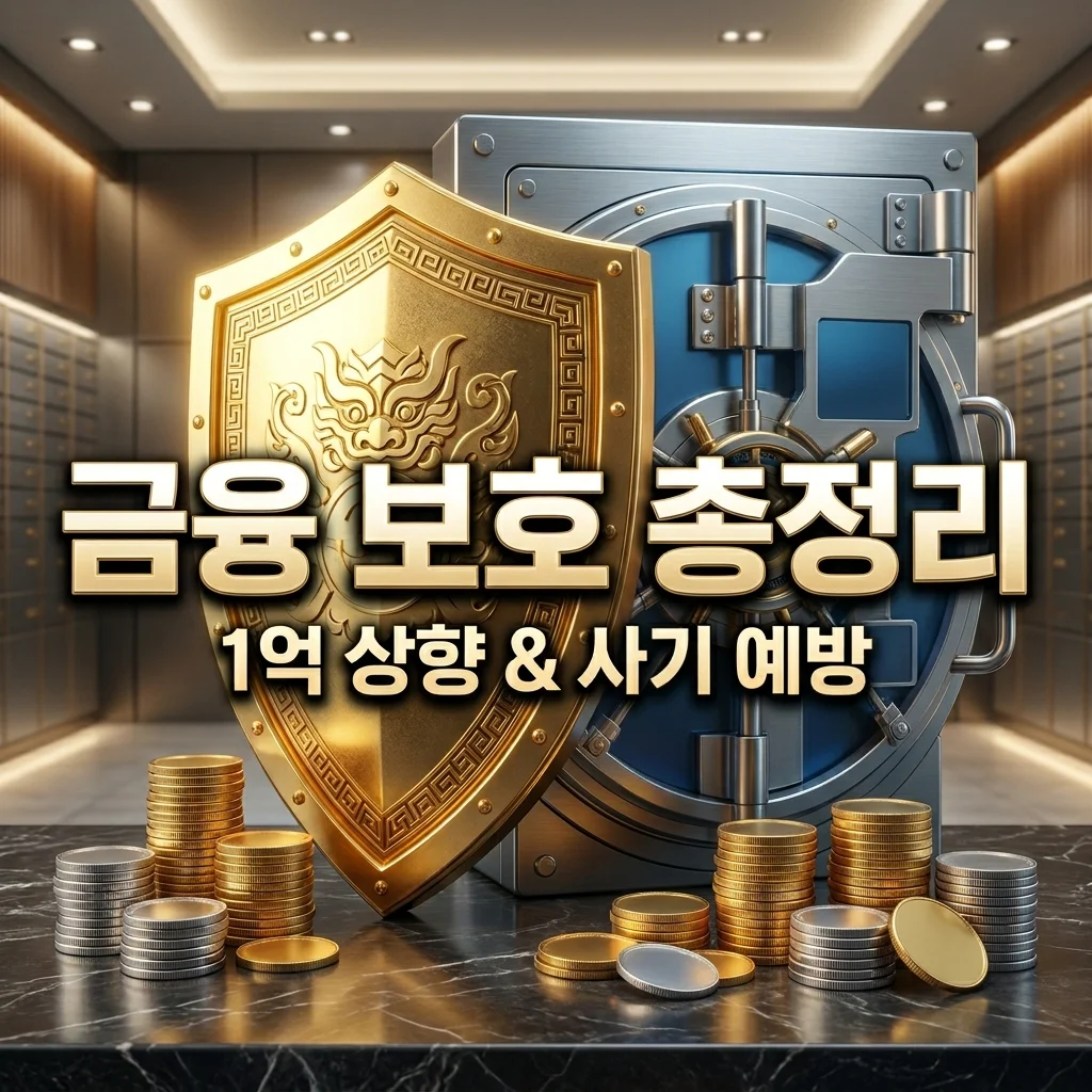 금융소비자 보호 제도 총정리: 예금자 보호 1억 상향 및 사기 예방 가이드