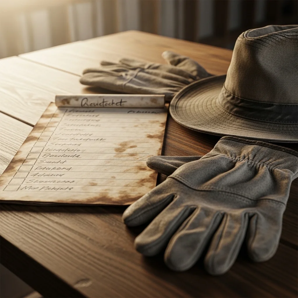 방문 전 필독! 준비물 체크리스트