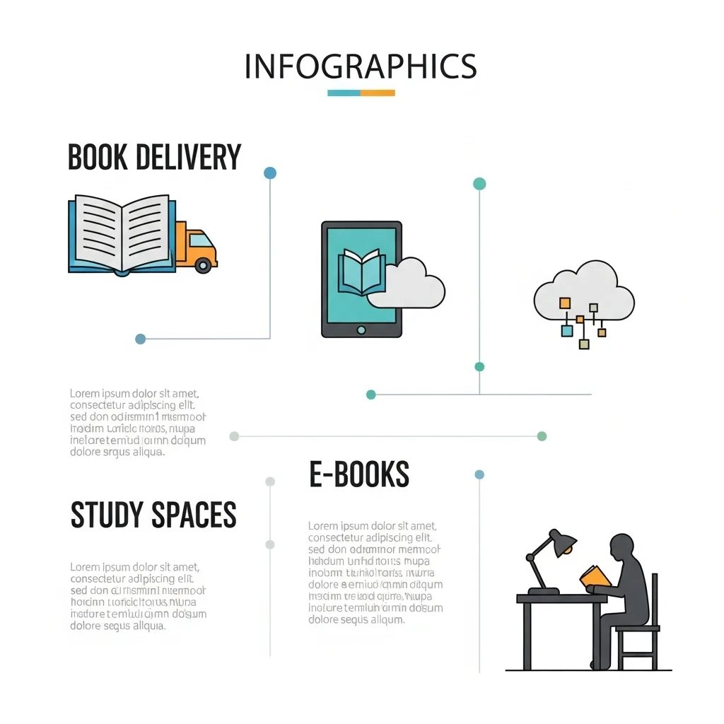 한눈에 보는 도서관 주요 무료 서비스 비교