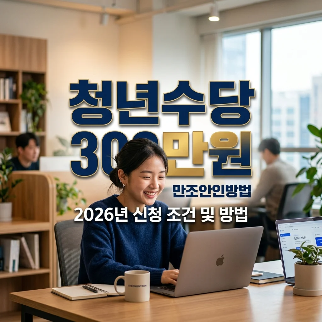 서울 청년수당 신청 조건 방법 (2026년 최신): 6개월 300만원 혜택 총정리