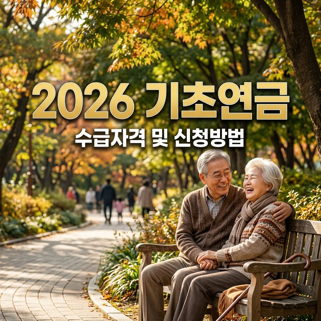 2026년 기초연금 수급자격 및 지급금액 총정리 (신청방법·재산기준)