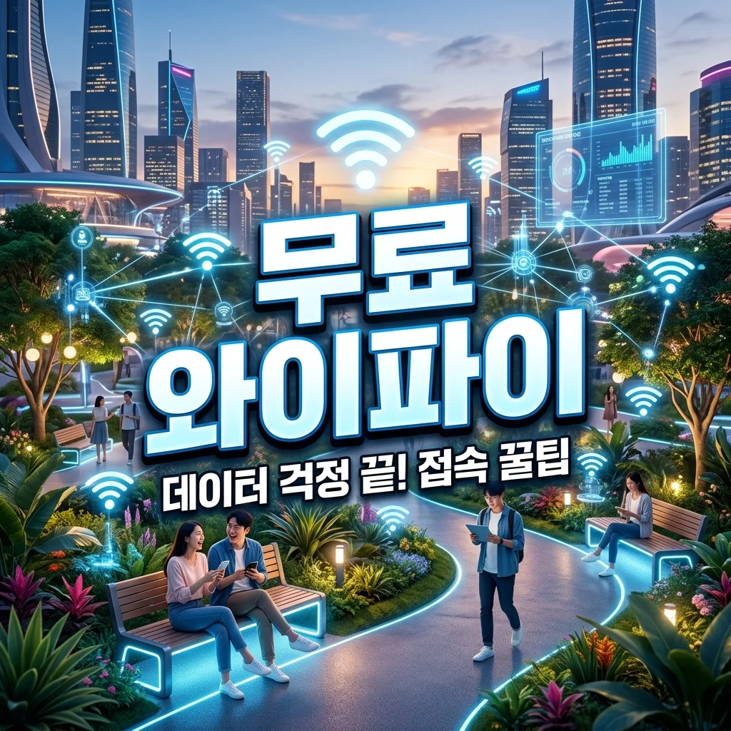 공공 와이파이 무료 이용 방법: 5G 속도 보안 접속 가이드 (2026 최신)