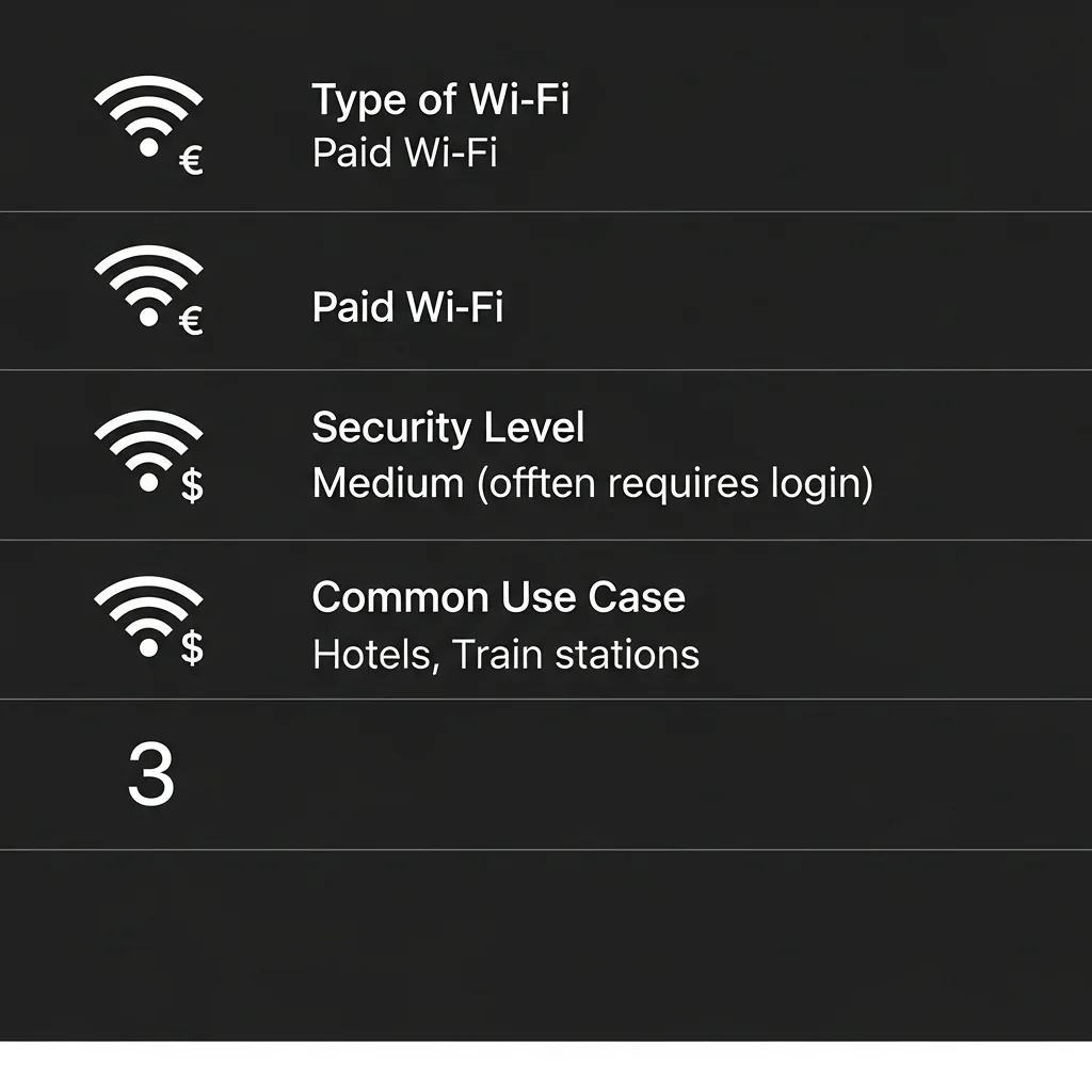 공공 와이파이 종류와 특징 비교