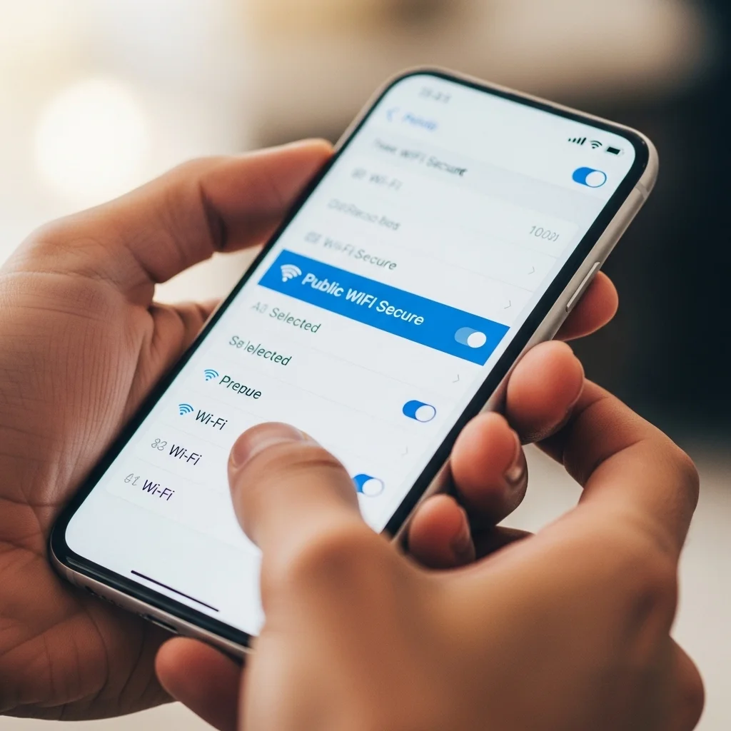 30초 만에 끝내는 보안 와이파이 접속 방법