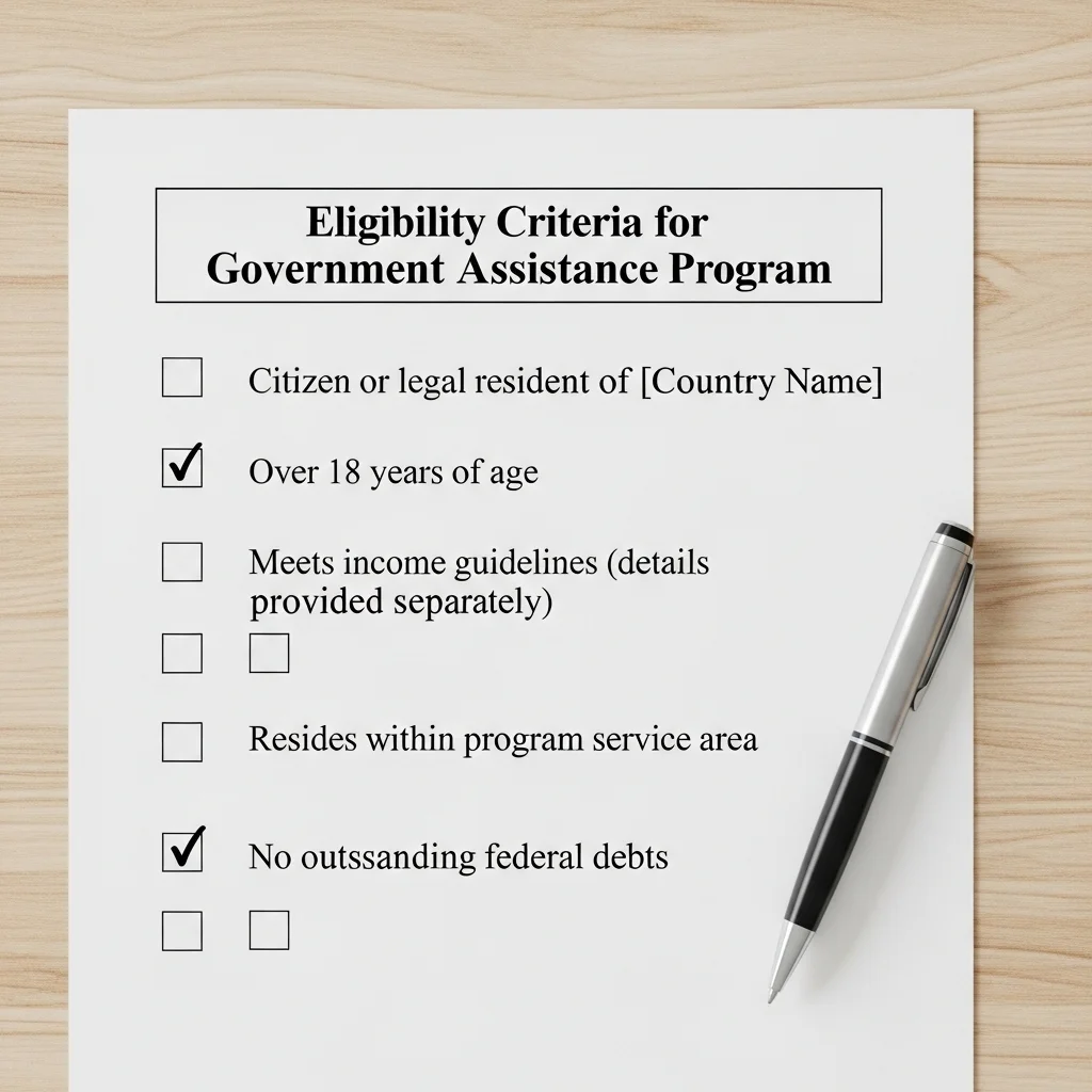 재난지원금 지급 기준 및 대상자 확인