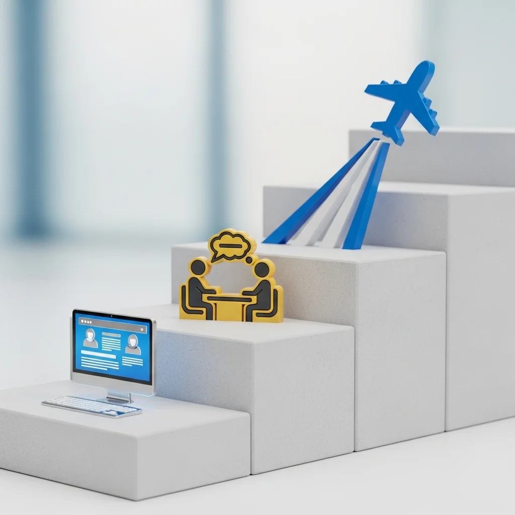 신청 단계별 가이드: 시작부터 출국까지