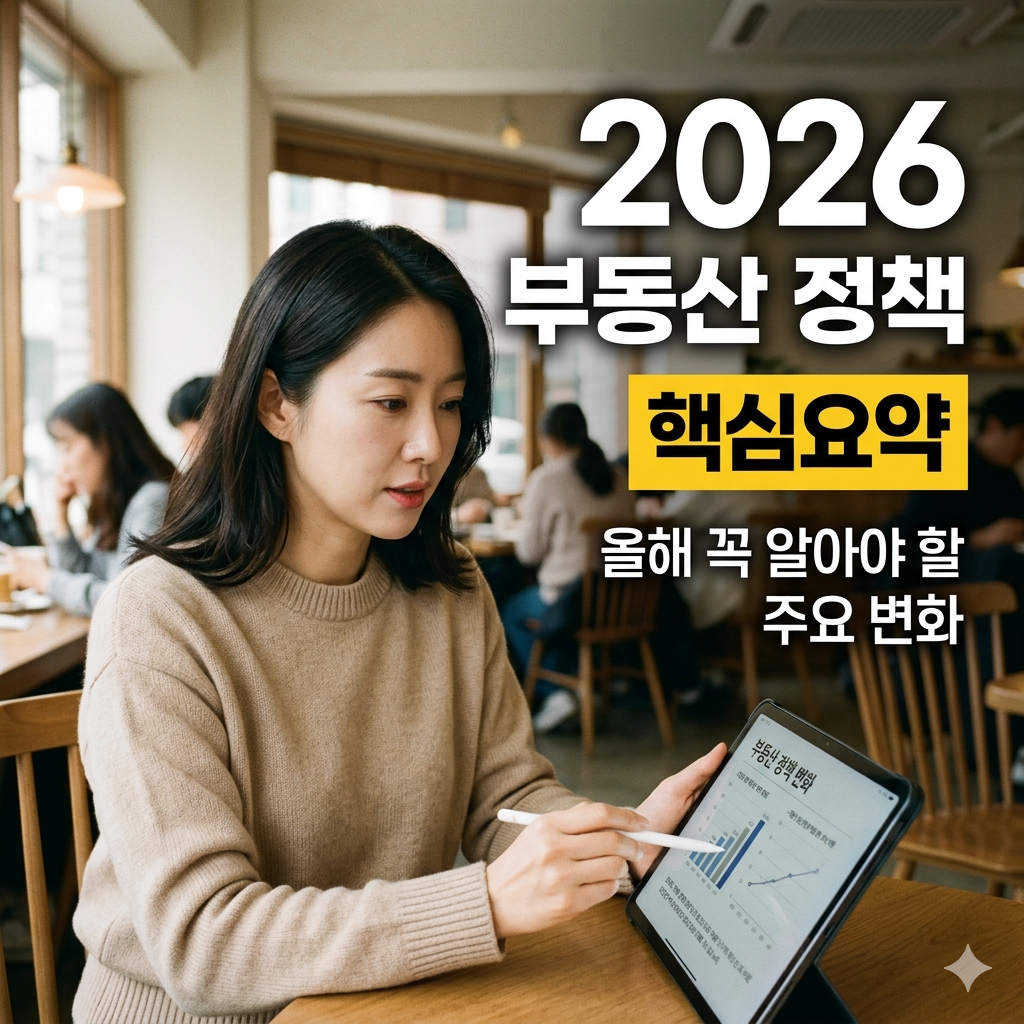 2026년 부동산 정책 변화 정리, 실수요자가 먼저 확인해야 할 핵심