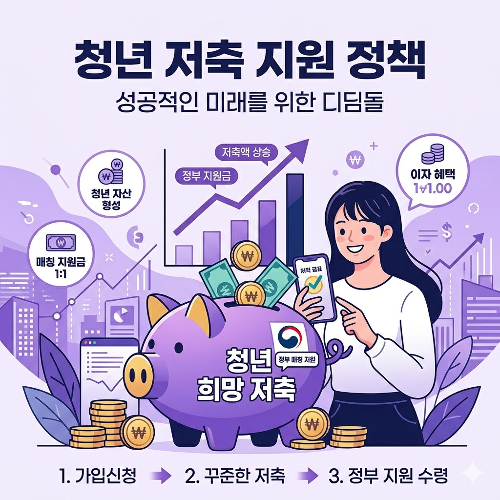 정책 금융 상품 종류와 지원 구조 설명 이미지