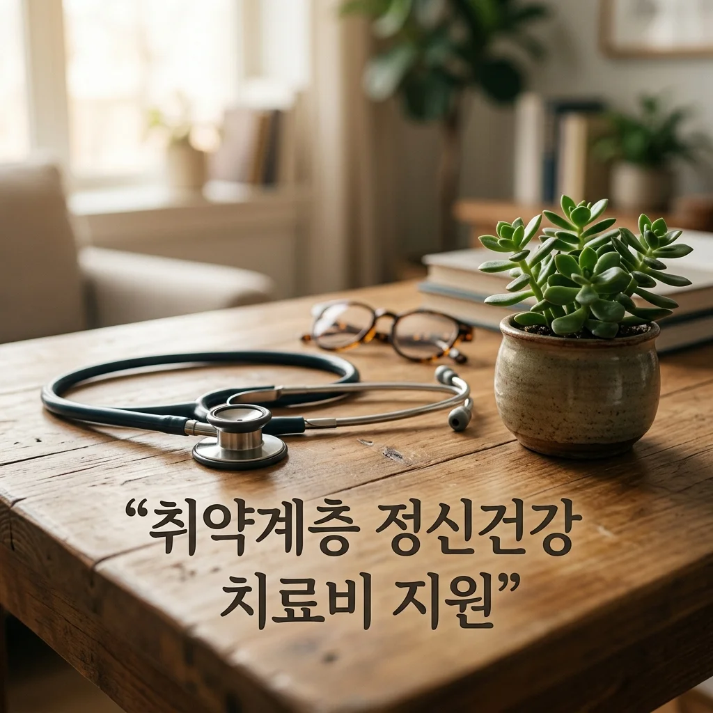 취약계층 정신건강 치료비 지원 대상 및 신청방법 (2026 최신)