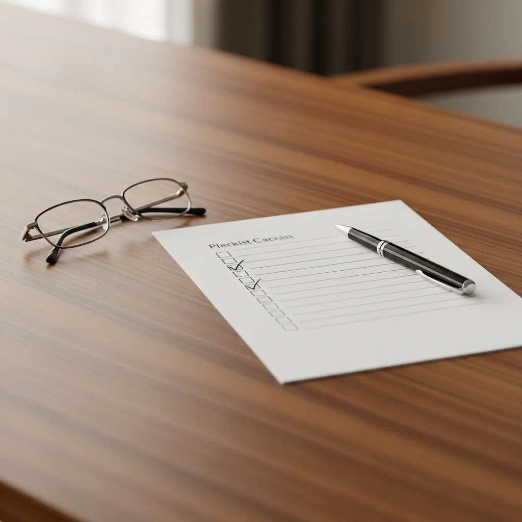 신청 전 필수 준비물 체크리스트