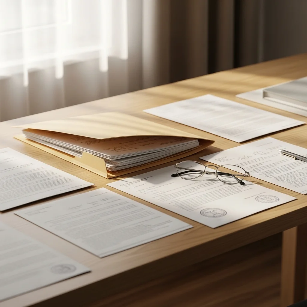 신청 전 꼭 챙겨야 할 서류 리스트