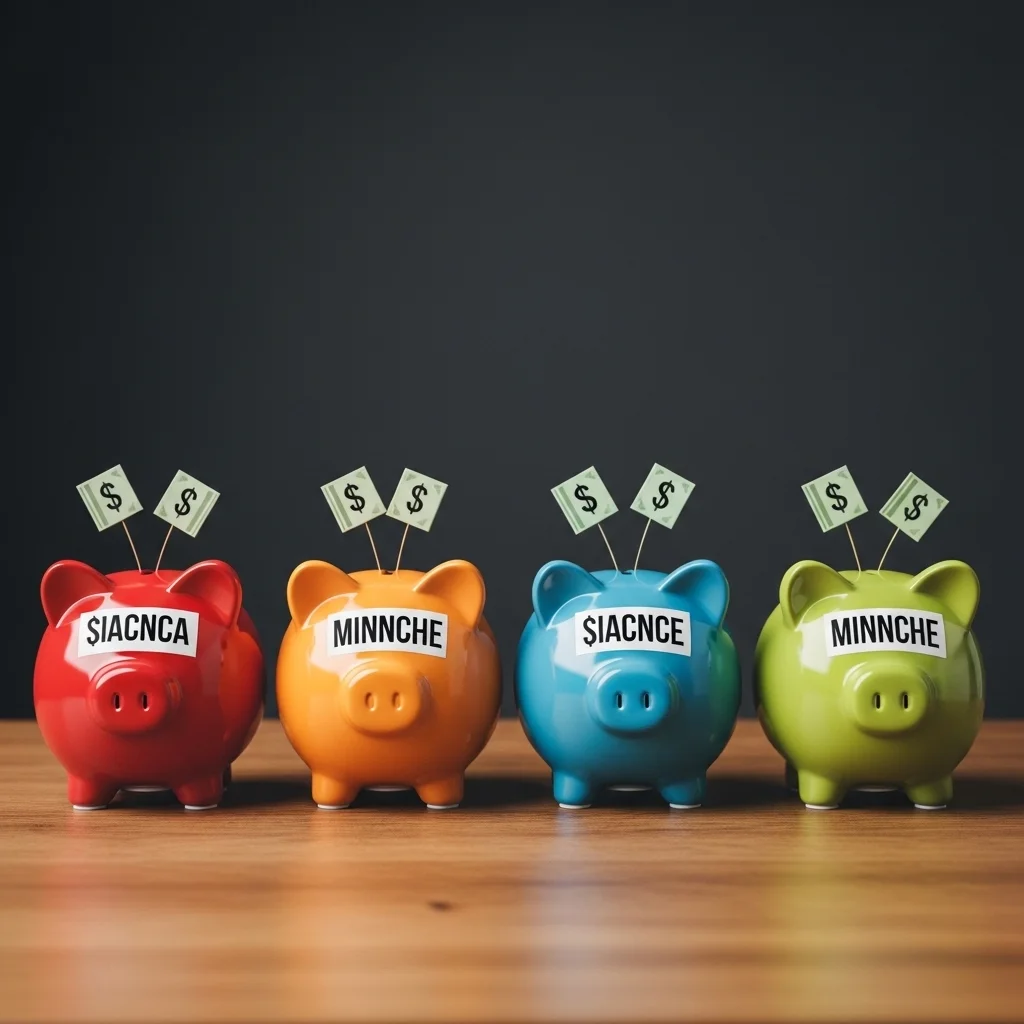 성공적인 저축을 위한 통장 쪼개기 기본 구성