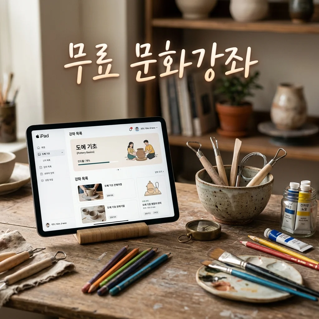 지역별 무료 문화강좌 신청방법 2026 최신판: 우리 동네 혜택 찾기