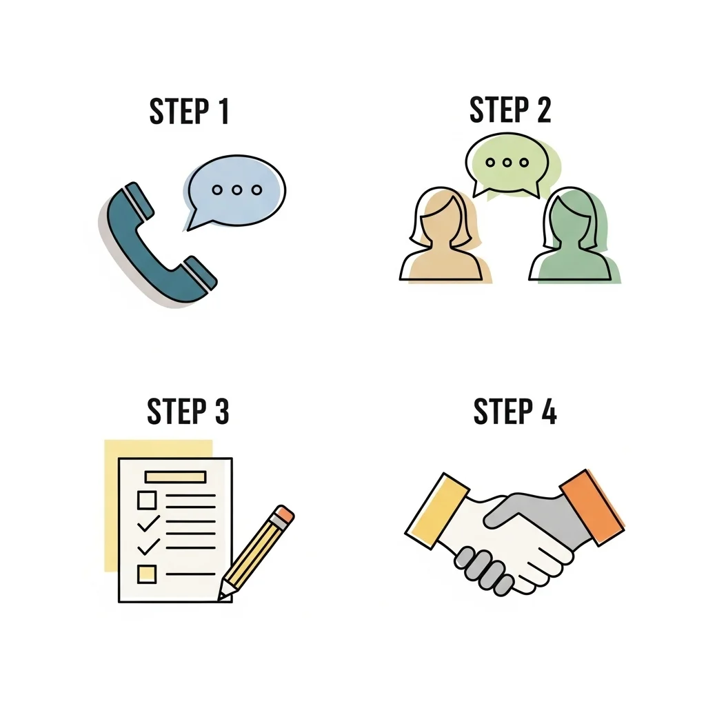신청부터 결과 확인까지 4단계 가이드