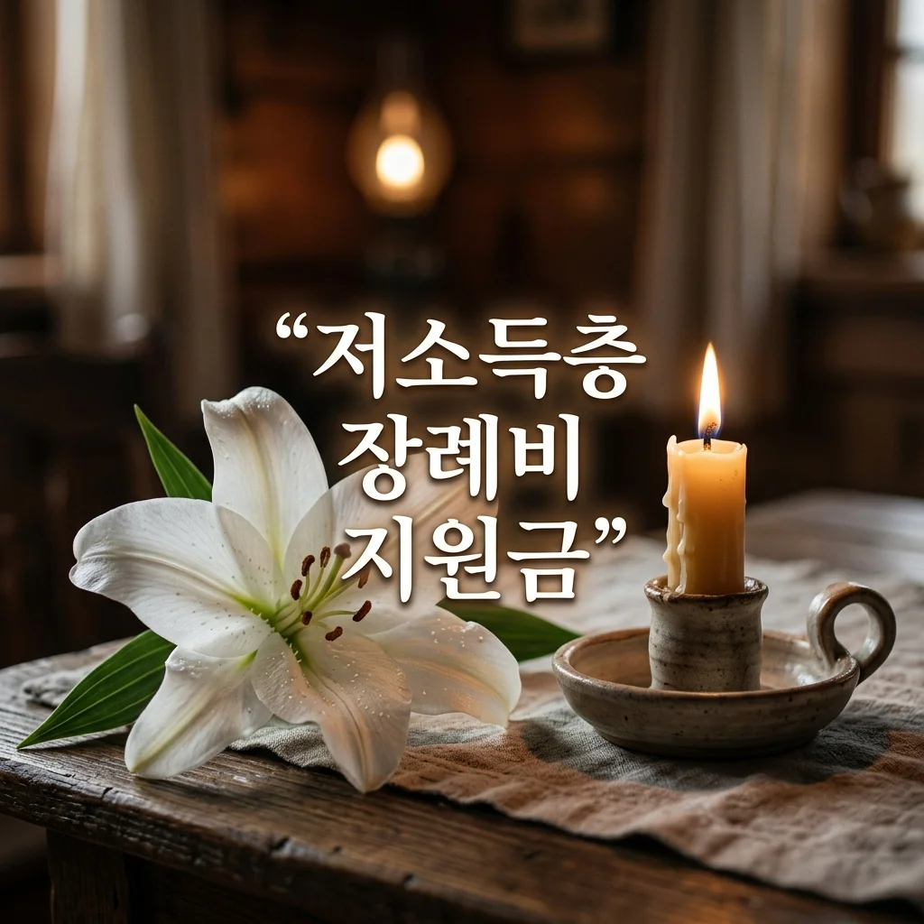 저소득층 장례비 지원금 신청 절차 및 80만원 받는 법 총정리