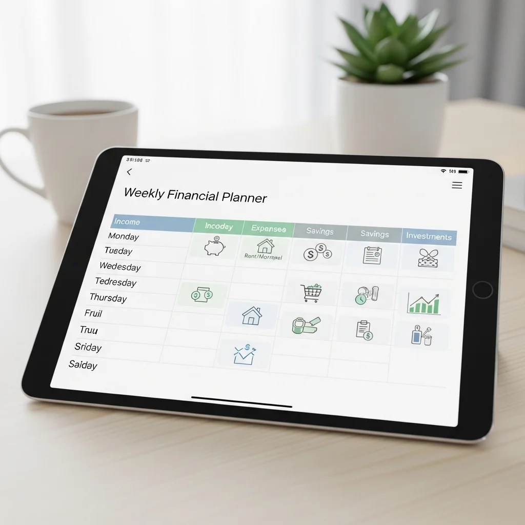 주기별로 실천하는 금융 루틴 요약