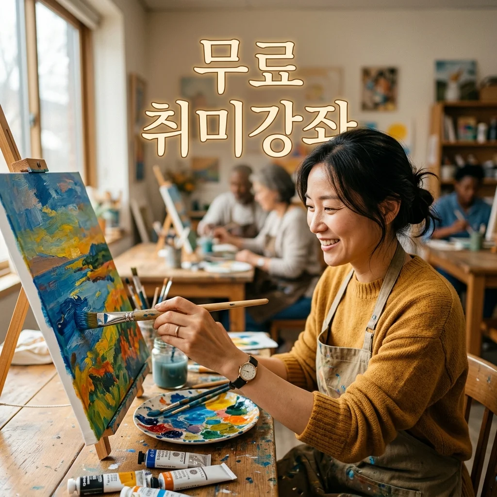 무료 취미강좌 신청 방법 3가지: 돈 안 들이고 배우는 꿀팁 총정리