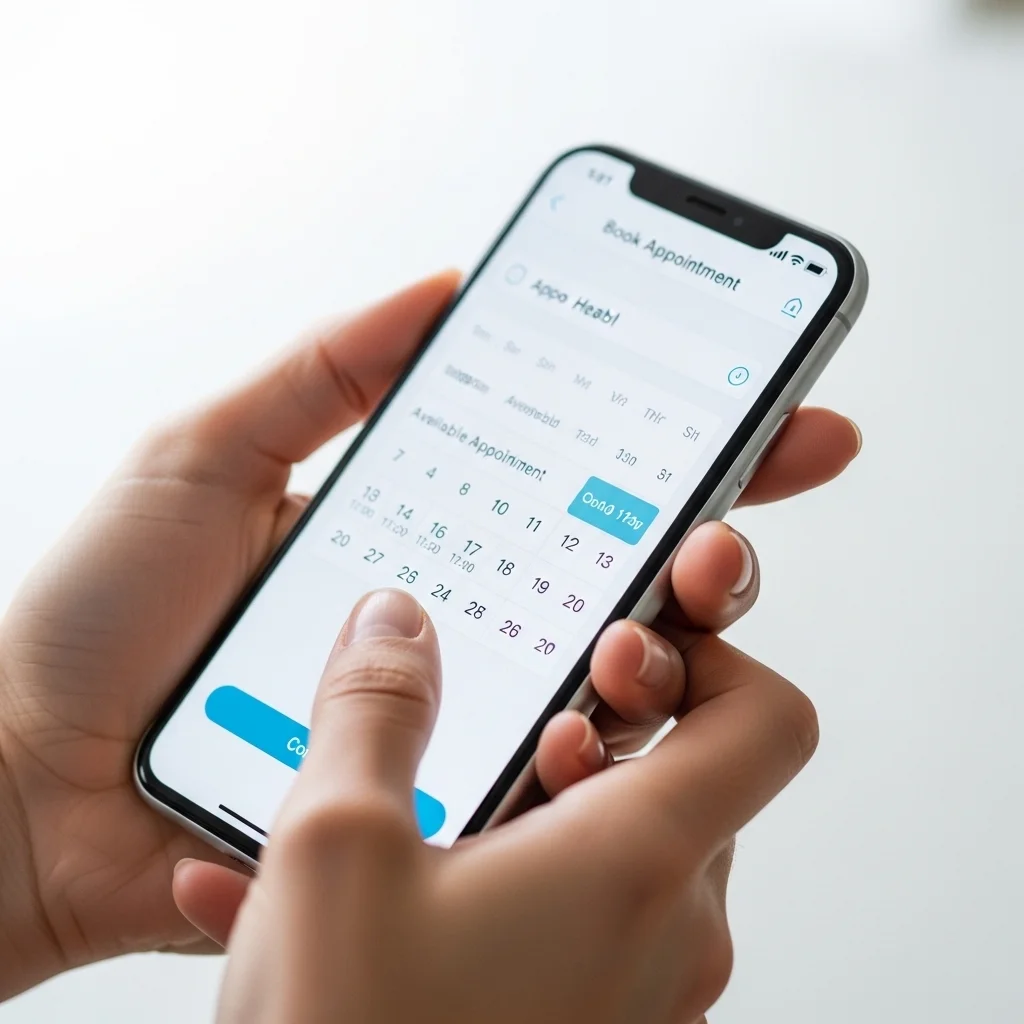 스마트폰으로 3분 만에 예약하는 신청 방법